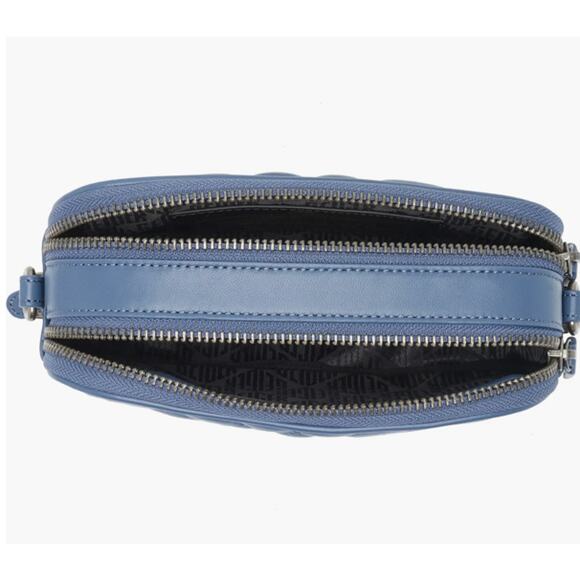 Kurt Geiger London Brixton Leather Camera Bag β Blue | NWT - Picture 2 of 6